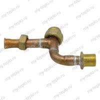 Трубопровод (котел-выход) для котла Эван WARMOS-QX (truboprvyhodWARMOSqx)