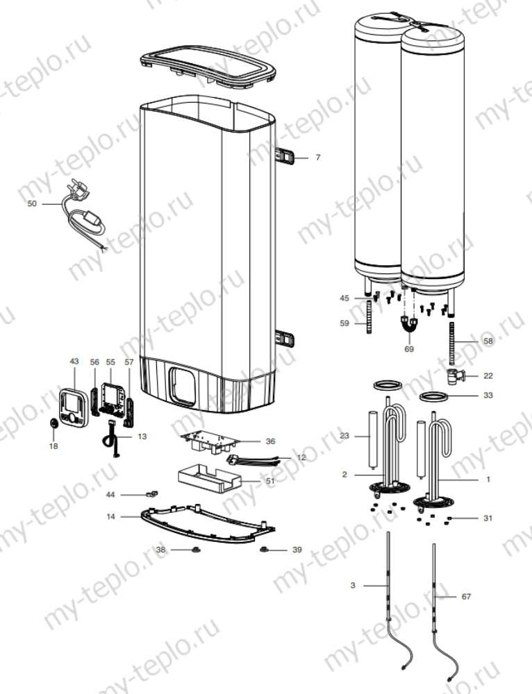 Запчасти Ariston ABS VELIS EVO QH купить в Троицке