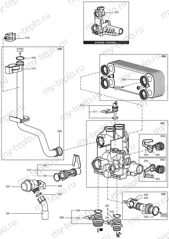 Запчасти Ariston CLAS SYSTEM 24 CF купить в Троицке