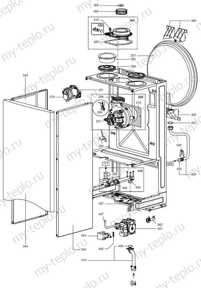 Запчасти Ariston CLAS SYSTEM 24 CF купить в Троицке