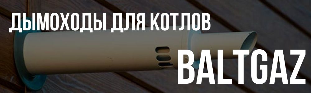 Купить дымоходы для котлов BaltGaz в Троицке