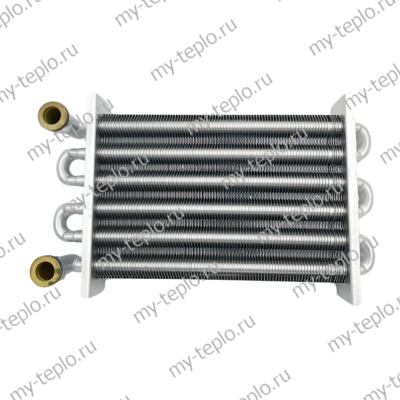 Теплообменник первичный для котлов Biasi, аналог BI1452100, BI1202101 (BIHE05-C)